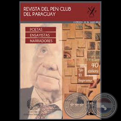 IV ÉPOCA – N° 26 JULIO 2014 - REVISTA DEL PEN CLUB DEL PARAGUAY